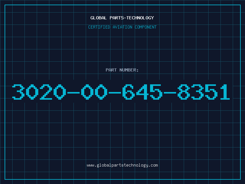 Aviation Part 3020-00-645-8351