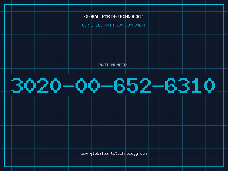 Aviation Part 3020-00-652-6310