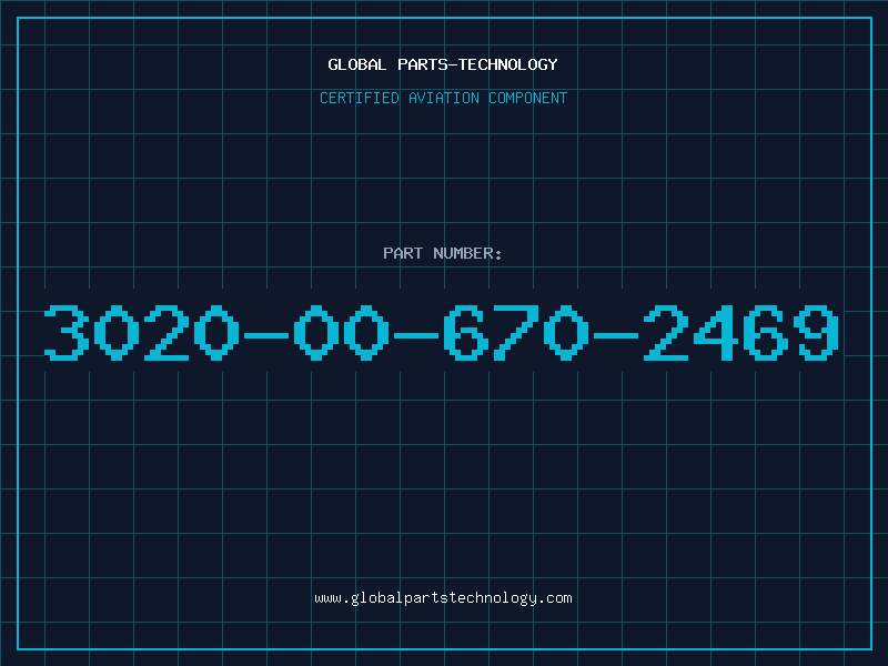 Aviation Part 3020-00-670-2469