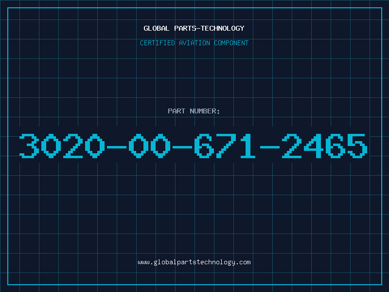 Aviation Part 3020-00-671-2465