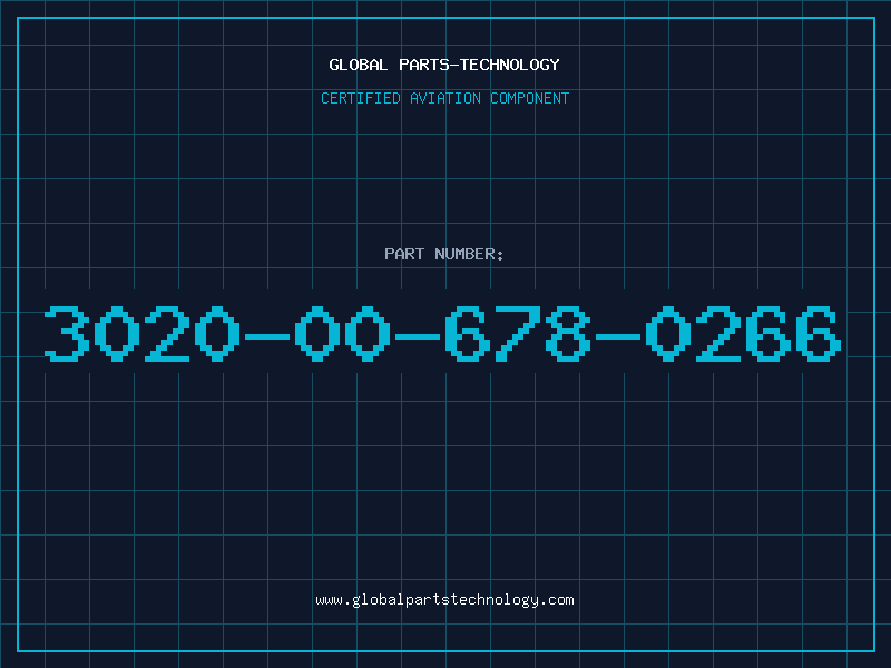 Aviation Part 3020-00-678-0266