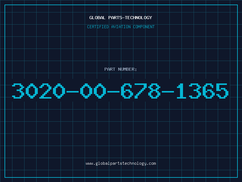 Aviation Part 3020-00-678-1365