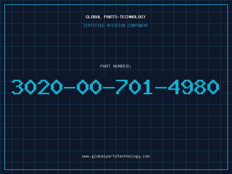 Aviation Part 3020-00-701-4980