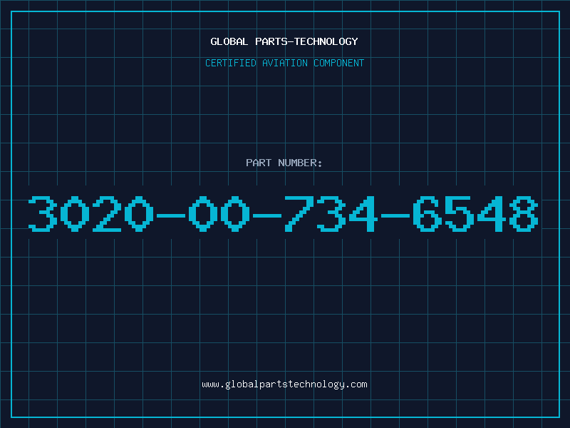 Aviation Part 3020-00-734-6548