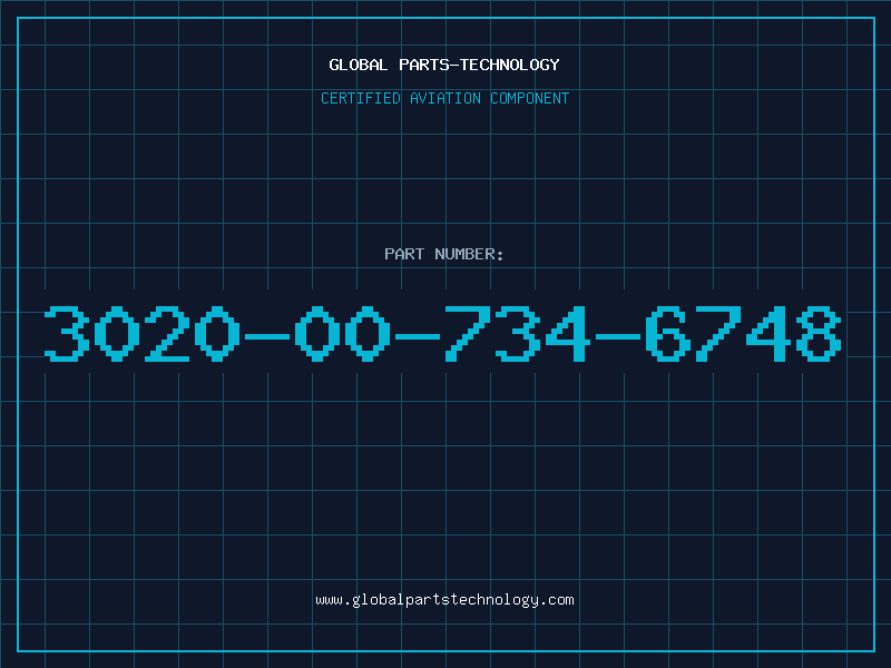 Aviation Part 3020-00-734-6748