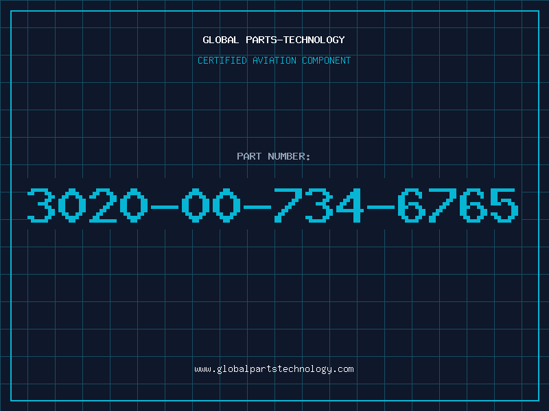 Aviation Part 3020-00-734-6765