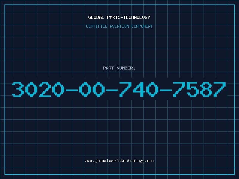 Aviation Part 3020-00-740-7587