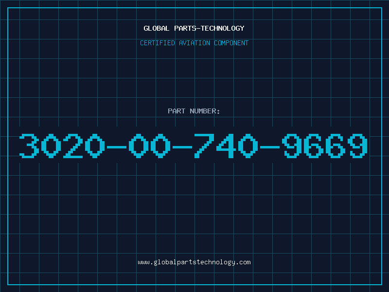 Aviation Part 3020-00-740-9669