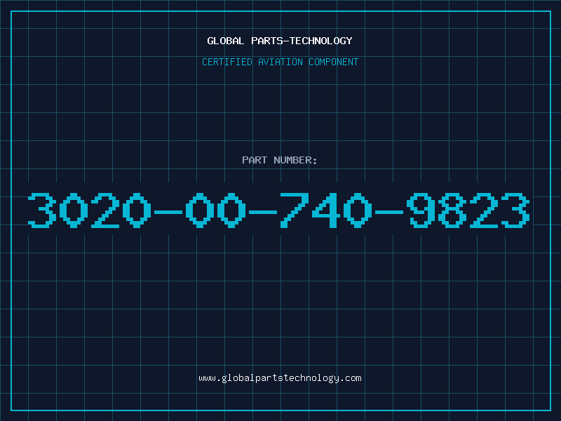 Aviation Part 3020-00-740-9823