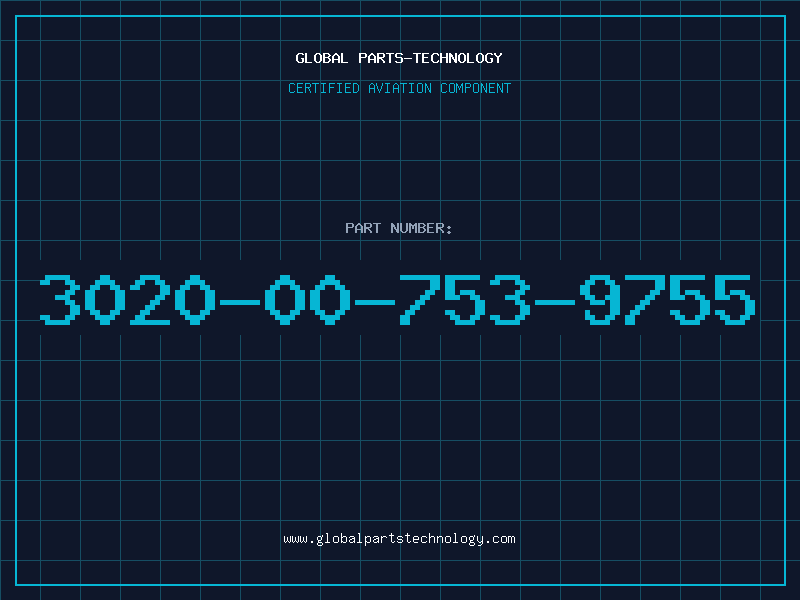 Aviation Part 3020-00-753-9755