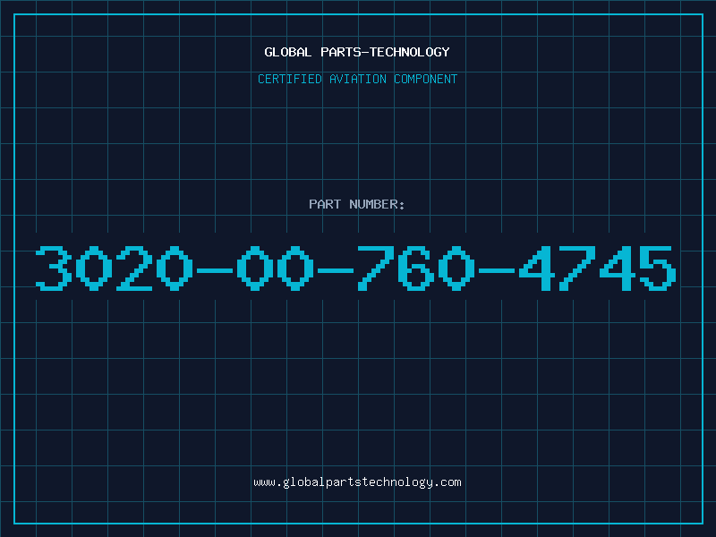 Aviation Part 3020-00-760-4745