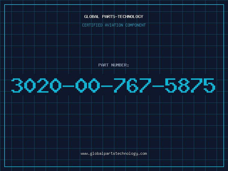 Aviation Part 3020-00-767-5875