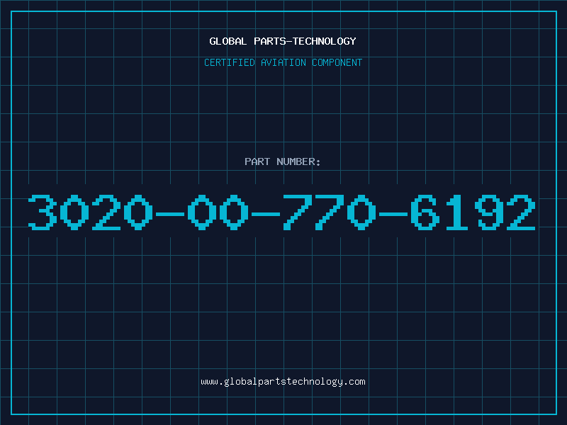 Aviation Part 3020-00-770-6192