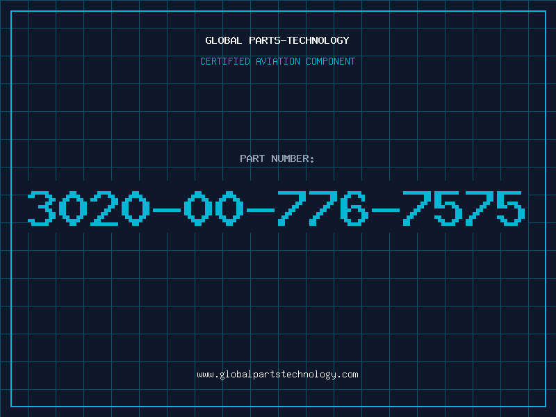 Aviation Part 3020-00-776-7575