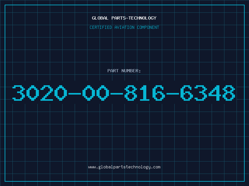 Aviation Part 3020-00-816-6348