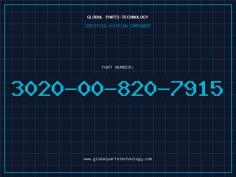 Aviation Part 3020-00-820-7915