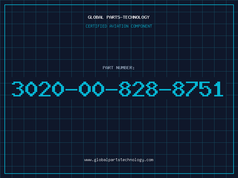 Aviation Part 3020-00-828-8751