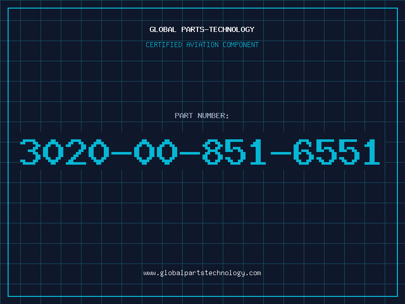 Aviation Part 3020-00-851-6551