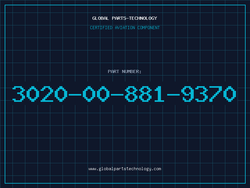 Aviation Part 3020-00-881-9370