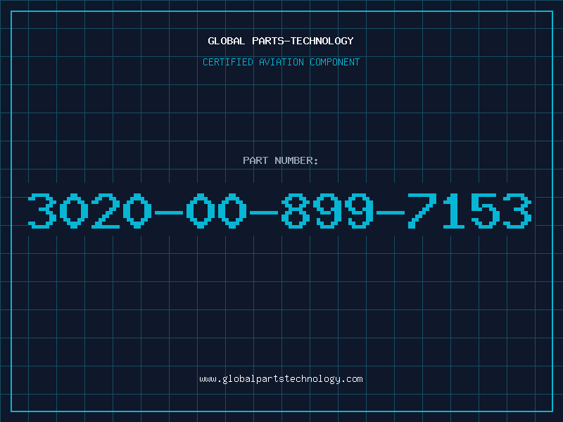 Aviation Part 3020-00-899-7153