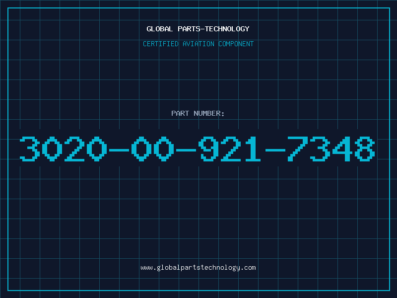 Aviation Part 3020-00-921-7348