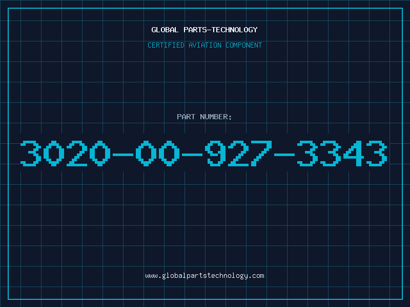 Aviation Part 3020-00-927-3343