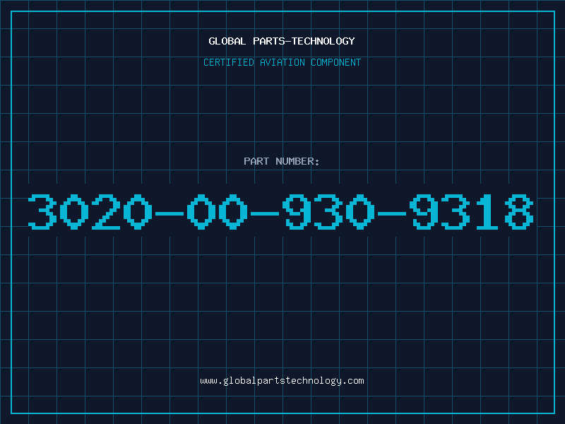 Aviation Part 3020-00-930-9318