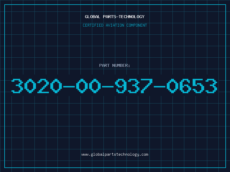 Aviation Part 3020-00-937-0653