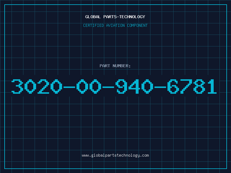 Aviation Part 3020-00-940-6781