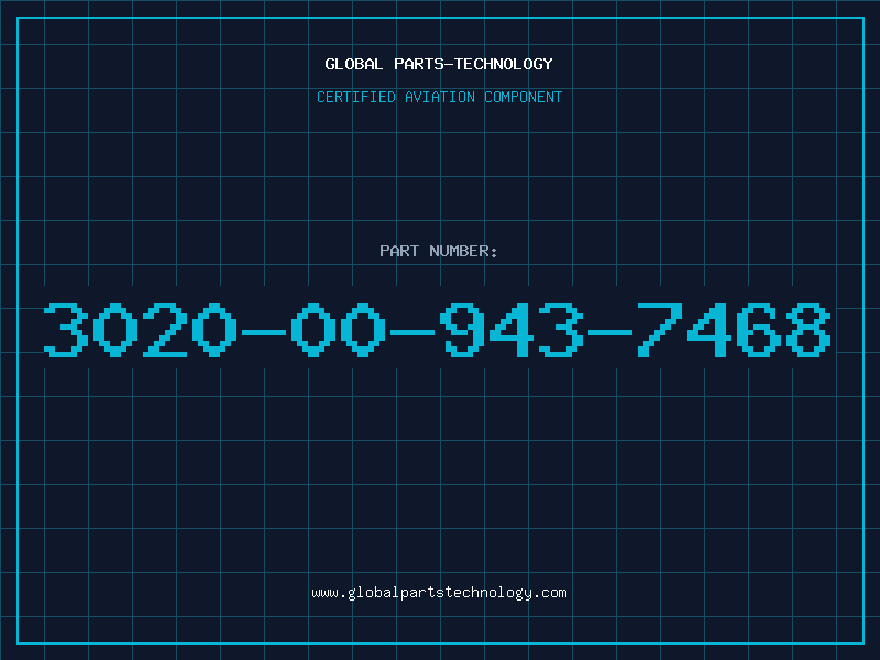 Aviation Part 3020-00-943-7468