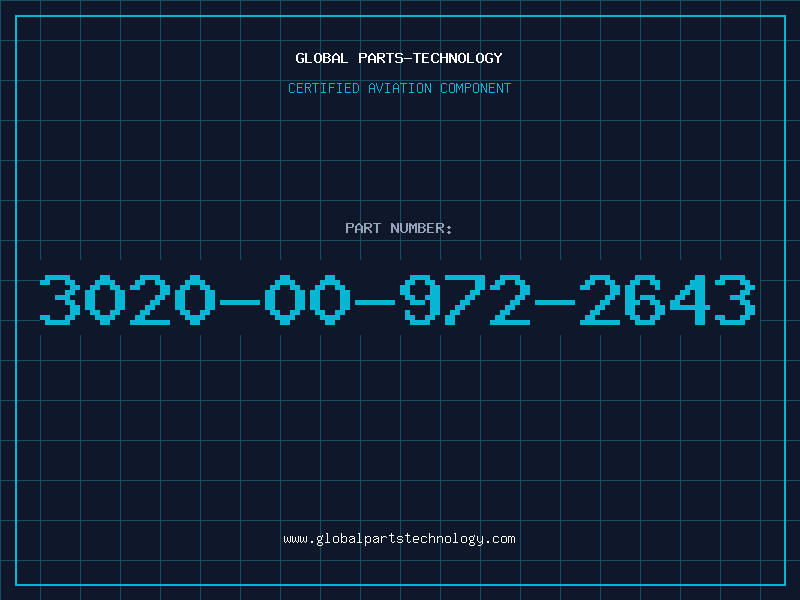 Aviation Part 3020-00-972-2643
