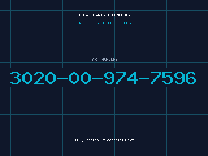 Aviation Part 3020-00-974-7596
