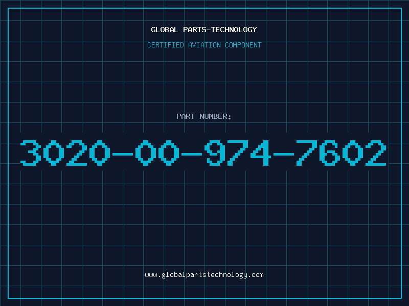 Aviation Part 3020-00-974-7602
