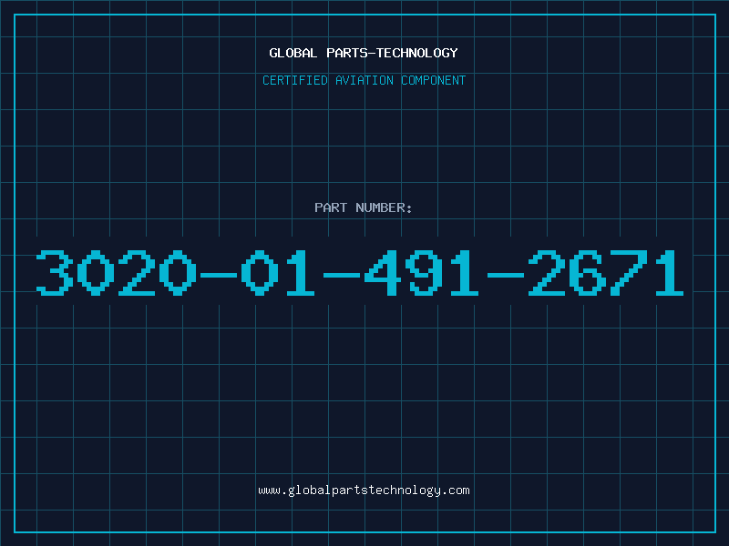 Aviation Part 3020-01-491-2671