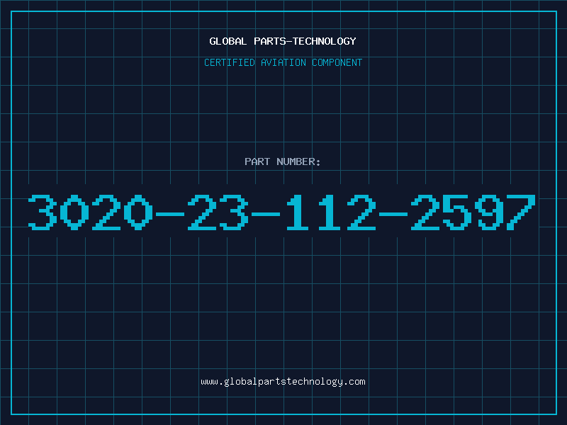 Aviation Part 3020-23-112-2597