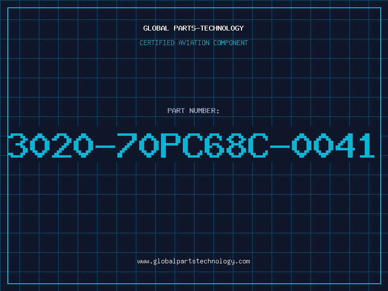 Aviation Part 3020-70PC68C-0041