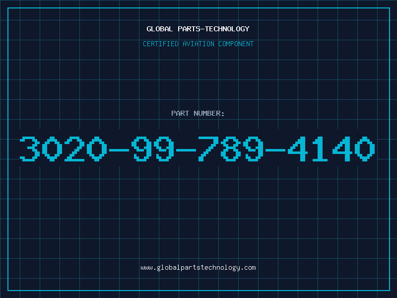 Aviation Part 3020-99-789-4140