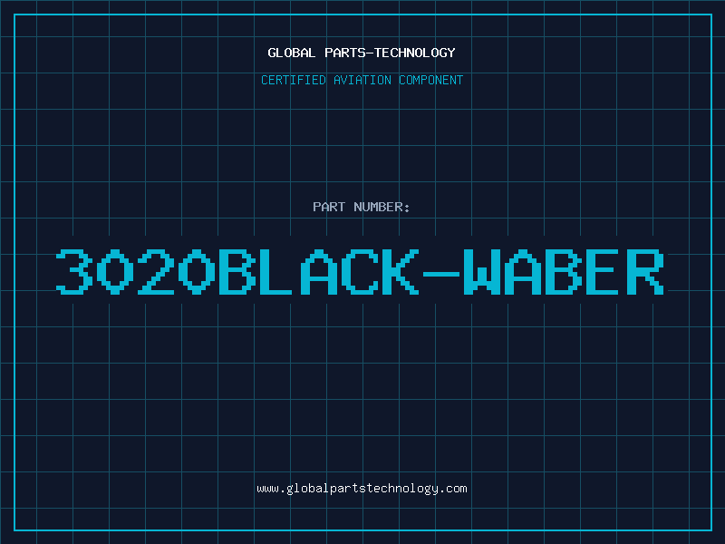Aviation Part 3020BLACK-WABER