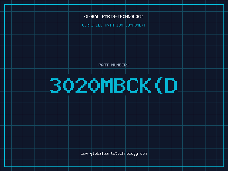 Aviation Part 3020MBCK(D