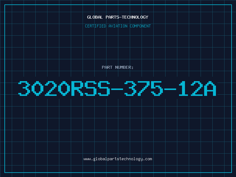 Aviation Part 3020RSS-375-12A