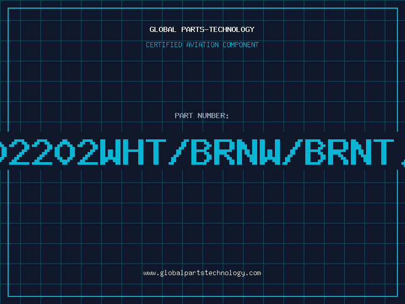 Aviation Part 302202WHT/BRNW/BRNT.P
