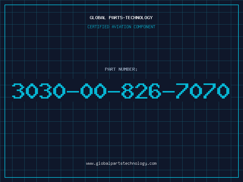 Aviation Part 3030-00-826-7070