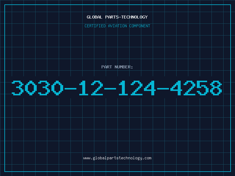 Aviation Part 3030-12-124-4258