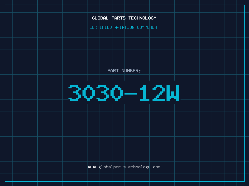 Aviation Part 3030-12W