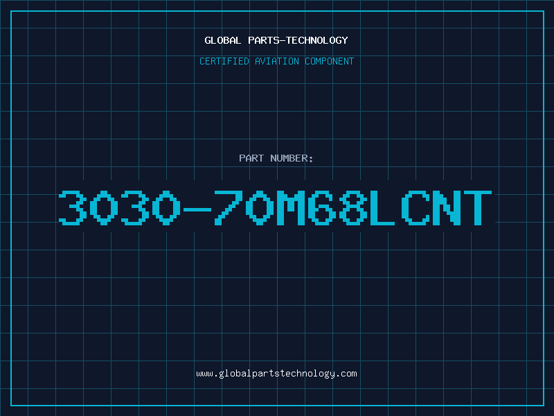 Aviation Part 3030-70M68LCNT