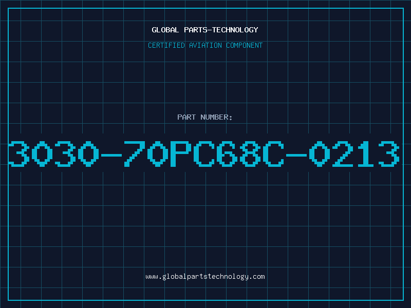 Aviation Part 3030-70PC68C-0213