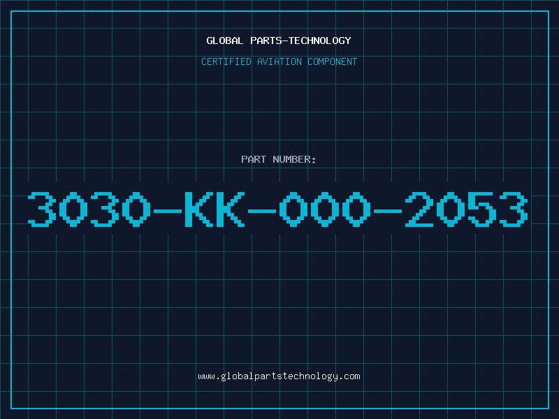 Aviation Part 3030-KK-000-2053