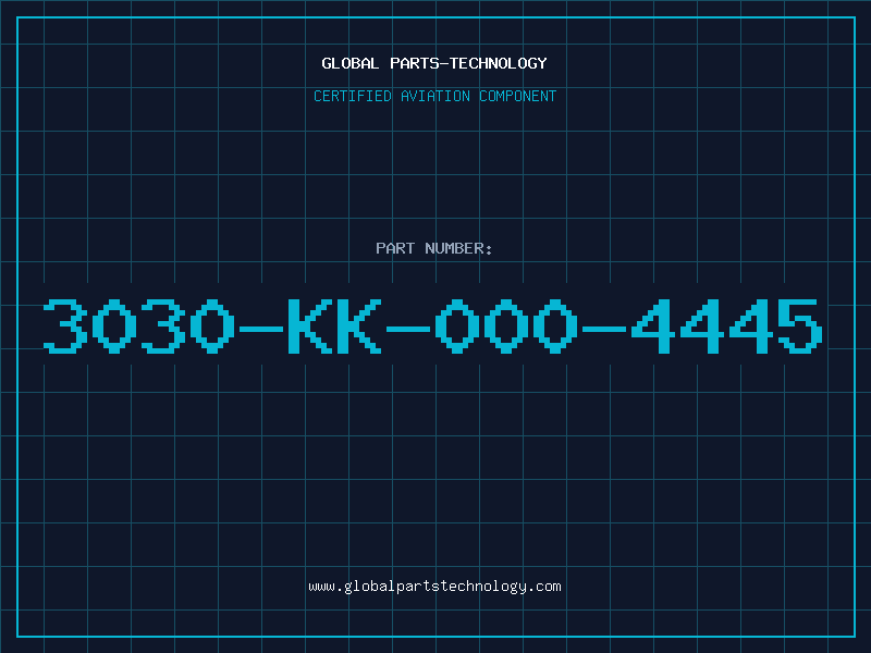 Aviation Part 3030-KK-000-4445