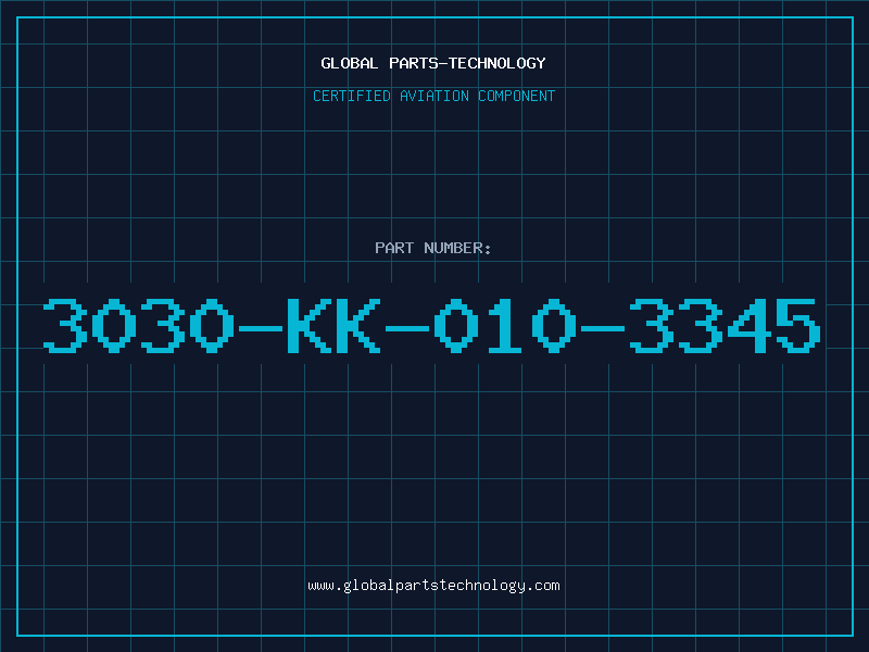 Aviation Part 3030-KK-010-3345
