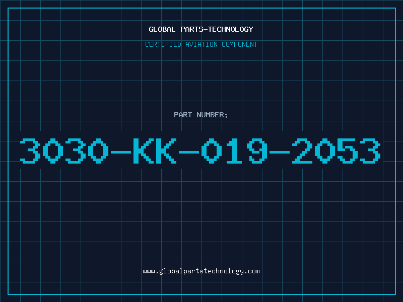Aviation Part 3030-KK-019-2053
